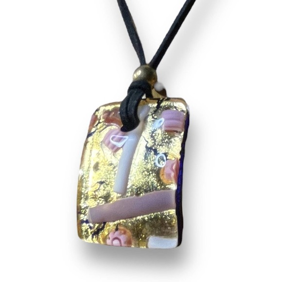 Vetro di Murano Venetian Glass Necklace - Picture 2 of 6